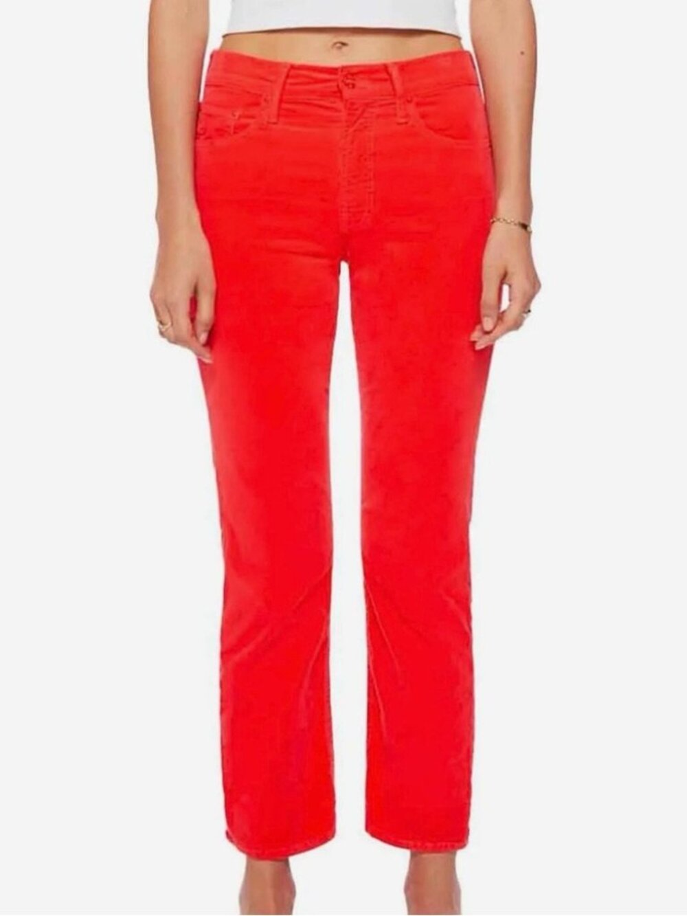 MOTHER The Mid-Rise Rider Ankle Jeans/Cords, Size: 26